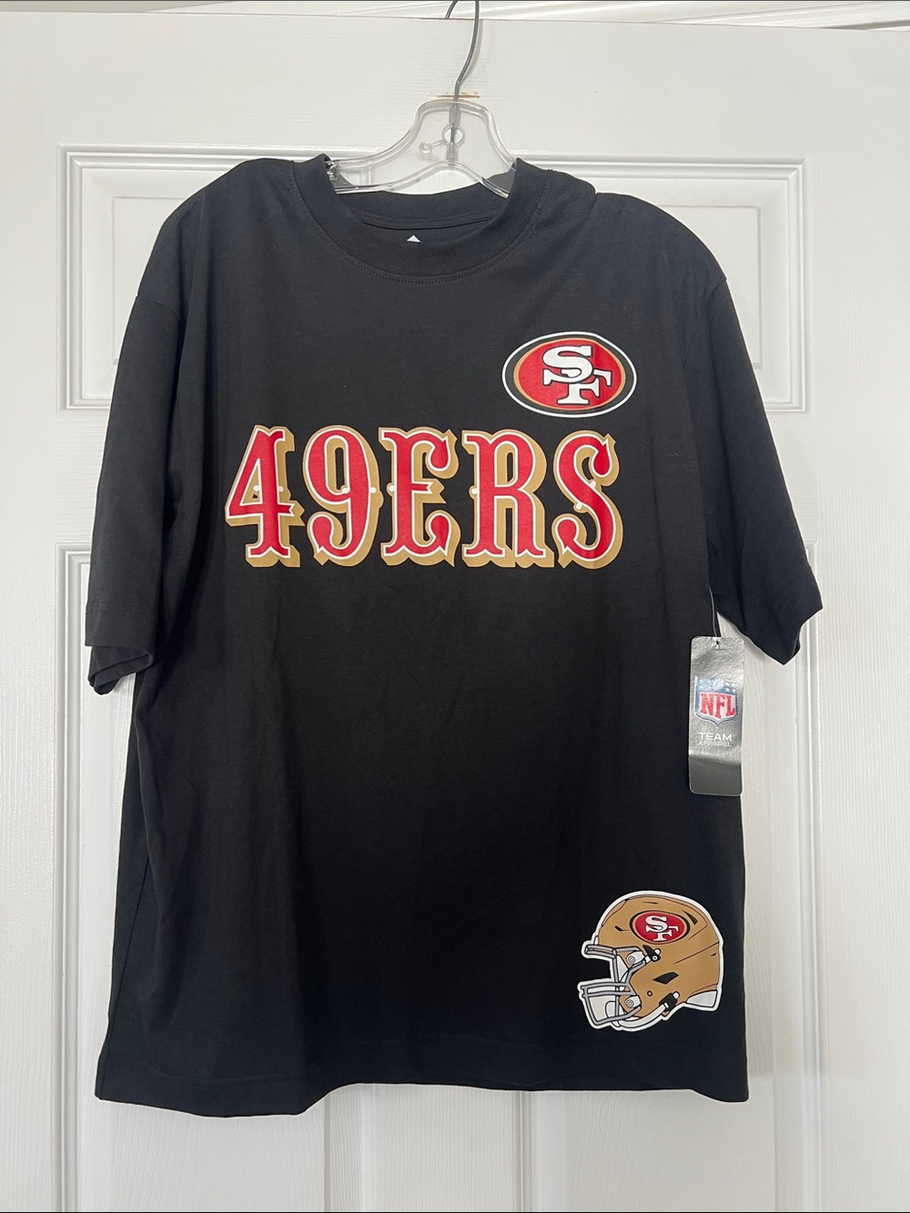 San Francisco 49ers Black Short Sleeve Team Tee